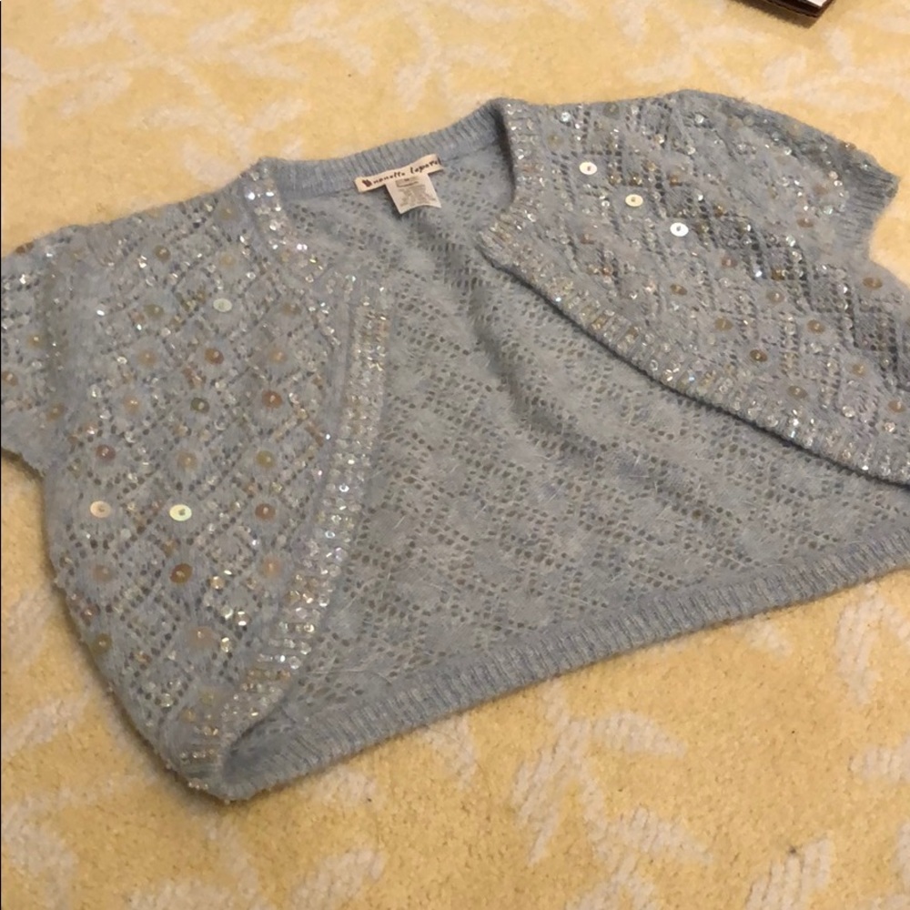 Festive sweater - Nanette Lepore shrug